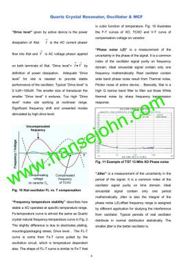 China Quartz Crystal Resonator，Oscillator & MCF for sale