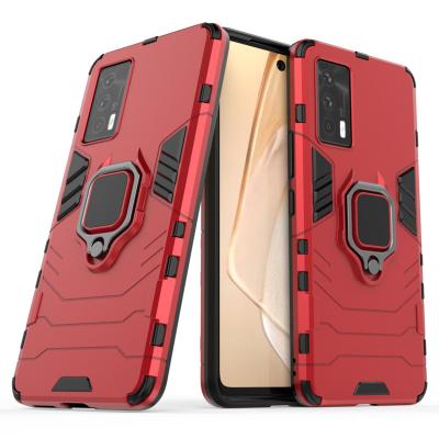 China Business Mobile Phone Shockproof Cover With Ring Holder Shockproof Silicone Case For Huawei P50 P50 PRO P40 for sale