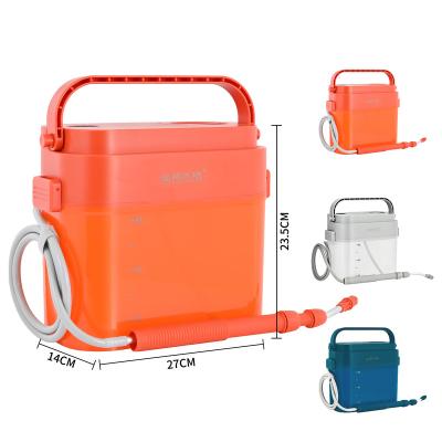 China Garden spray gardening machine pve lengthen hose telescopic rod water tank transparent 5l plants plastic agricultural knapsack sprayer for sale