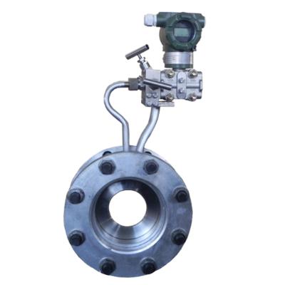 China High Accuracy Steel Plant Flange Throttle 304 Orifice Plate Material Flow Meter / Fertilizer Plant / Chemical Industry Flange / Food Processing KUNKE For Liquid Steam / Air for sale