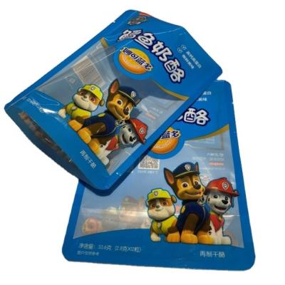 China Custom Safety Printing Made In China Hot Selling High Quality Plastic Cheese Packaging Bag for sale