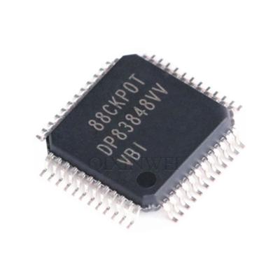 China - Integrated Circuits DP83848 DP83848IVVX Ethernet Chips DP83848IVVX/NOPB LQFP-48 for sale