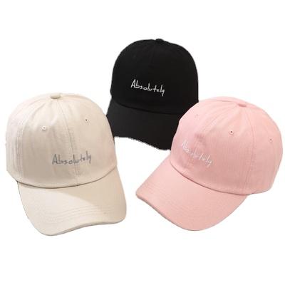 China COMMON Unisex Cotton Adjustable Baseball Cap With Embroidery Logo Fashion Baseball Cap for sale