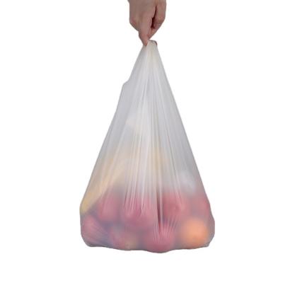 China Business& Shopping Soft T-Shirt Printed Durable Bio Based Plastic Shopping Bag for sale