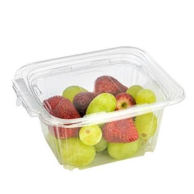 China Disposable To Go Sushi Container PET Clear Clamshells Plastic Blister Packing Box for sale