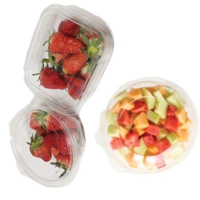 China Tamper-evident blister packaging hinged container for taking out food containers for sale