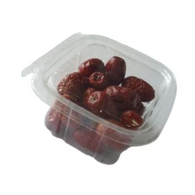 China 100% Food Grade Materials Transparent PET Plastic Blister Packaging Fruit And Vegetable Dry Boxes for sale