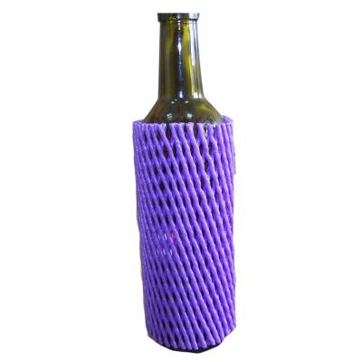 China Wine Bottle Plastic Packaging Glass Water Bottle Net Protector Para Red Fruta Any Size Is Available for sale