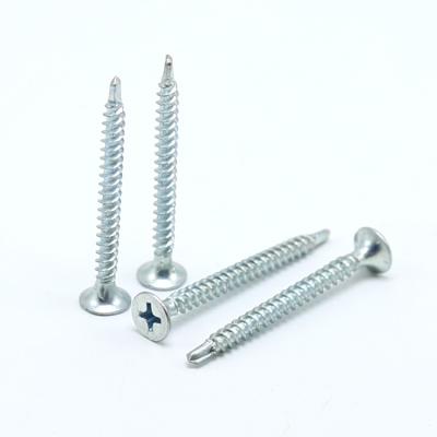 China Phillips steel flat bugle self-drilling drywall drywall head screw for gypsum board for sale