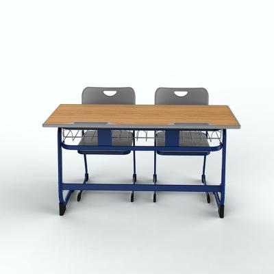 China Modern TOP SELLING In Stock And Custom Available School Furniture Student Desk And Chair for sale