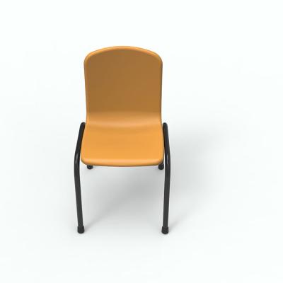 China Modern Product Metal Factory Student Study Stackable Plastic Protective Chair for sale