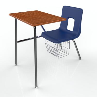 China Modern School Furniture And Office Desk School Chairs And Chair School Bench With Desk for sale