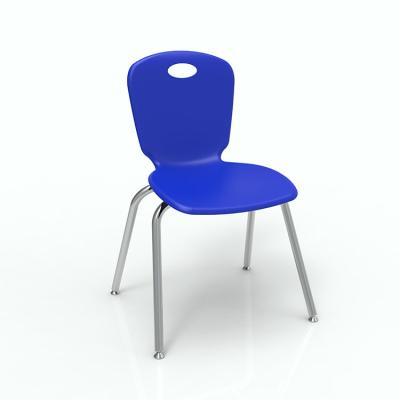 China Modern Wholesale Commercial High Quality Durable Hard Plastic School Furniture Student Chairs for sale