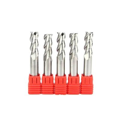 China 2-6 Flutes Tungsten Carbide Milling Cutters Coated Cemented Carbide Tools End Mill For Sale for sale