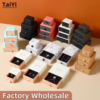 China Wholesale High Quality Multi Style Multi Color Factory Newest Fashion Storage Rings Bracelet Earrings Jewelry Storage Drawer Box In Stock for sale