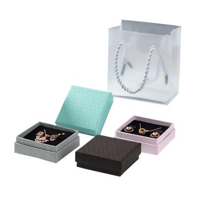 China Recycled Materials Customized Luxury Jewelry Packaging Box Necklace Bracelet Gift Box For Jewelry Gift Packing Case for sale