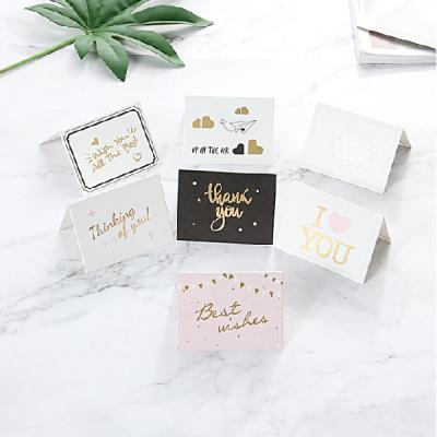 China Europe Wholesale Custom New Products Most Popular Colorful Paper Card High Quality Gift Card Greeting Thank You Card for sale