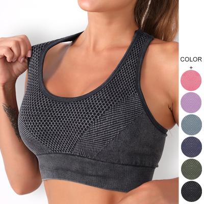 China 2022 Custom Breathable Yoga Bra Sports Clothing Fitness Apparel Plus Size Yoga Wear For Women for sale