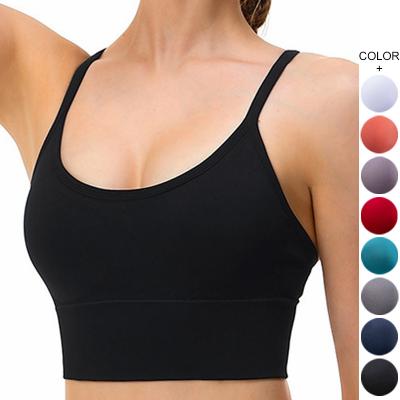 China Custom Wholesale Personalized Breathable Yoga Sports Bra Top Fitness Women Sports Bra for sale