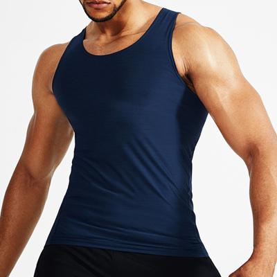 China New QUICK DRY sports vest men's sleeveless quick dry stretch top high quality training suits for sale