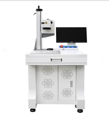 China YORK Air Cooled Portable Desktop CO2 Laser Marking Machine For Leather for sale