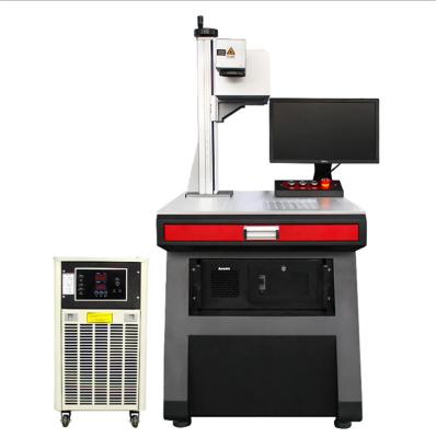 China Air Cooled 3W /5W Laser Marking Machine For Electronic Component for sale