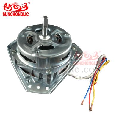 China Universal Type Household Sunchonglic 100W Washing Machine Motor Spare Parts Rotate Dehydration Motor for Single Automatic or Semi-automatic for sale