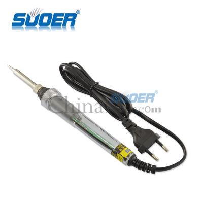 China Suoer New Design Electric Soldering Iron 220V 30W Contact Based Automatic Soldering Iron SE-CM-30A for sale