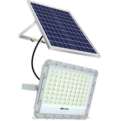 China Residential Floodlight Ip65 Industrial Waterproof Outdoor Solar Ip65 Reflector Led Garden Solar Flood Light for sale