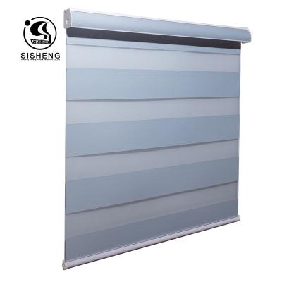 China Day And Night Waterproof Window Curtain Zebra Blinds for sale