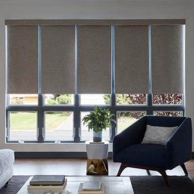 China Durable Full Manual Control Shading Roller Blinds Wholesales Blackout Roller Shades for sale