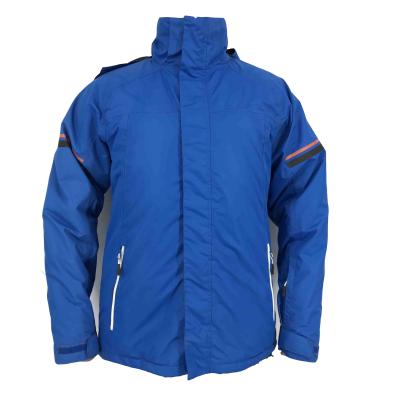 China OEM Windproof Polyester Breathable Anorak Snowboard Jacket Winter Blue Men's Waterproof Ski Jacket for sale