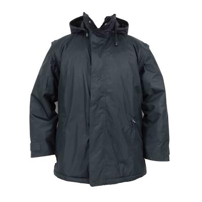 China High Quality OEM Polyester Waterproof Men's Bomber Shorts Down Thick Breathable Jacket Winter Coat Anorak for sale