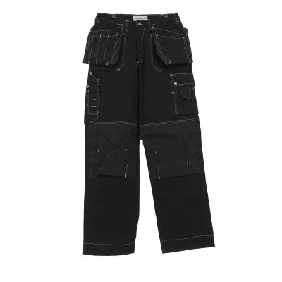 China Anti-wrinkle OEM cotton color men's cargo pants 100% multi-pockets workwear working pants for sale