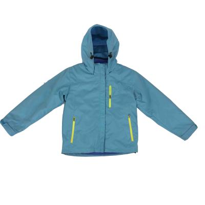 China OEM Custom Kid Breathable Snowboard Jacket Detachable Hood and Inner Coat 3 in 1 Jacket for Boys and Girls Winter Jacket for sale