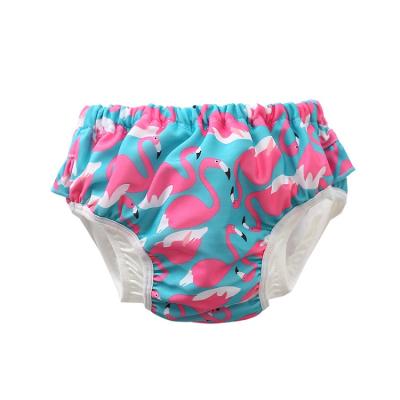 China Lovely Copy of 2021 New Design Breathable Provide Moq Baby Swimming Trunks Girls Swimming Trunks Bottoms Customization for sale