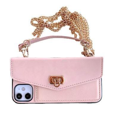 China Waterproof Flourish Fashion Cross - Body Luxury Cell Phone Phone Cases With Bags And Card Holder Cell Phone Cases for sale