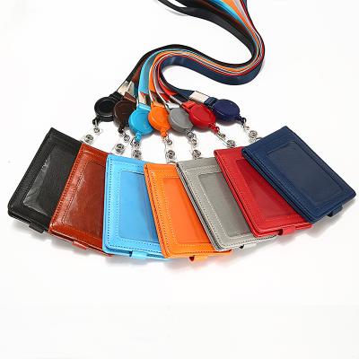 China Flourish Fashion Customized Business Card Holder PU Leather Card Holder Wallet for sale