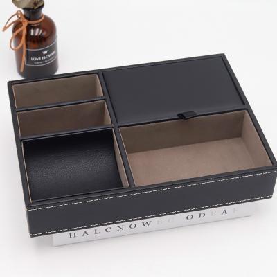 China Folding Flourish Fashion Leather Box Storage Eyelash Storage Jewelry Storage Box for sale