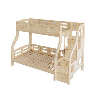 China Furniture Kids Bunk Bed, Kids Bunk Beds Storage And Modern Wooden Stairs for sale