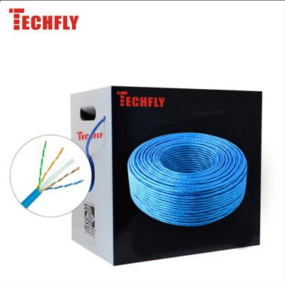 China Hot Sale Telecommunication LSZH PVC Ethernet Cable UTP CCA CCC Cat5e Cat6 Cat6a Network Cable for sale