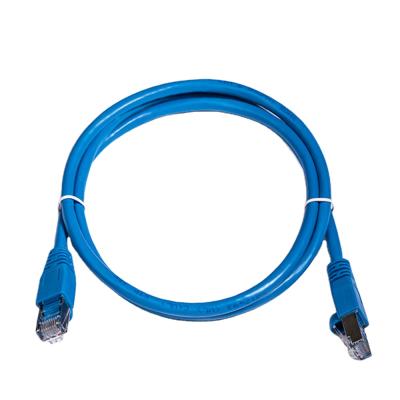 China 4p Telecommunication Certificated Copper Wire Internet Lan Cable Sftp RJ45 Cat6a Patch Cable Bare Cord 23AWG for sale