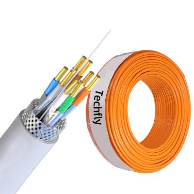 China Telecom 305M 1000ft Dual Cat6 SFTP Armoring Ethernet Cable Network Cable Certifier for sale