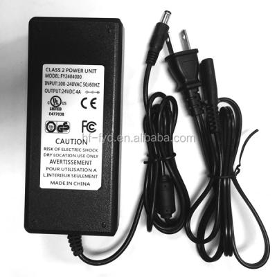 China HF-FYD 24 Volt AC 3.5 Amp Power Charger Level 6 Class 2 Power Supply To DC Power Adapter 24V 3.5A FY2403500 for sale