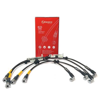 China REDEFINE Stainless Steel Braid Brake Lines Hose For JEEP Wrangler JK Cowboy JK for sale