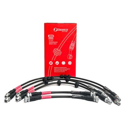 China REDEFINE Stainless Steel Braid Brake Lines Hose For BMW X6 F-16 X6M F86 X6 (F-16) for sale