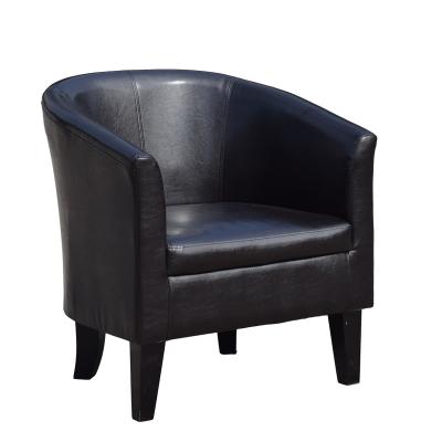 China 2021 good quality cheap price black pu cooling chair for home furniture for sale