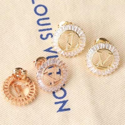 China Fashion High Quality Environmental Friendly Zircon Round Sunflower Shape Letters Stud Earrings Stainless Steel Surgical Women for sale