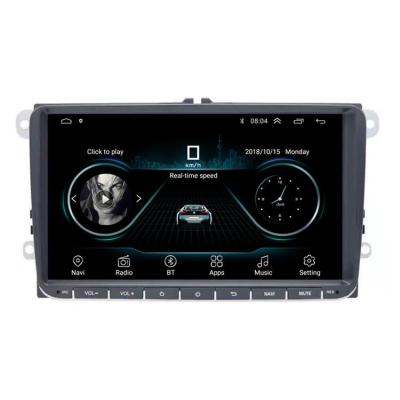 China Good price GPS 9 inch MTK 1+16G car radio multimedia car Android system DVD player navigation car reversing aid for VW universal for sale