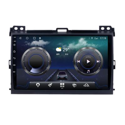 China Android GPS car dvd stereo multimedia player for Toyota Prado 2002-2009 bulit in BT USB WIFI car vcr car reversing helper for sale